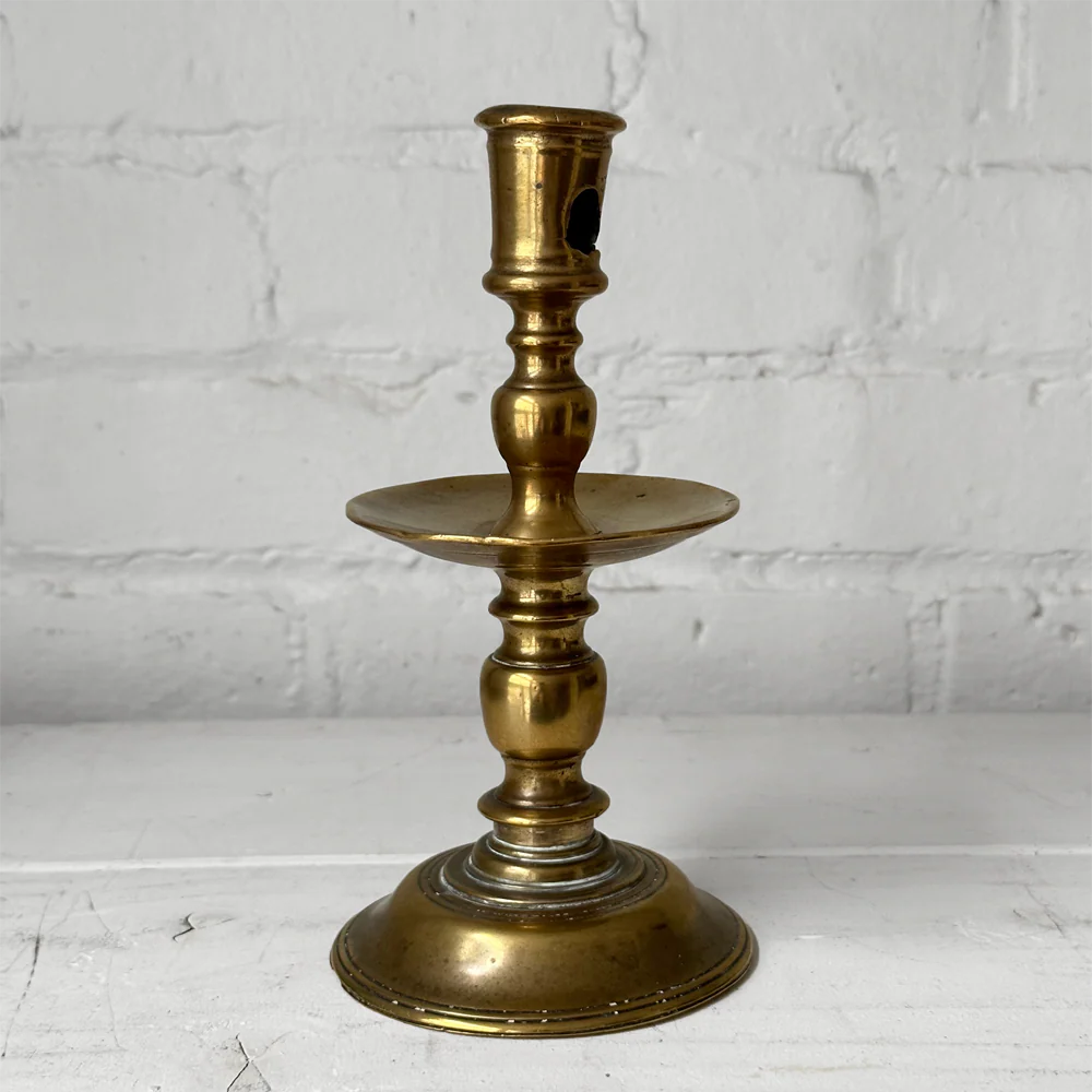 17th-century Heemskerk Brass Candlestick