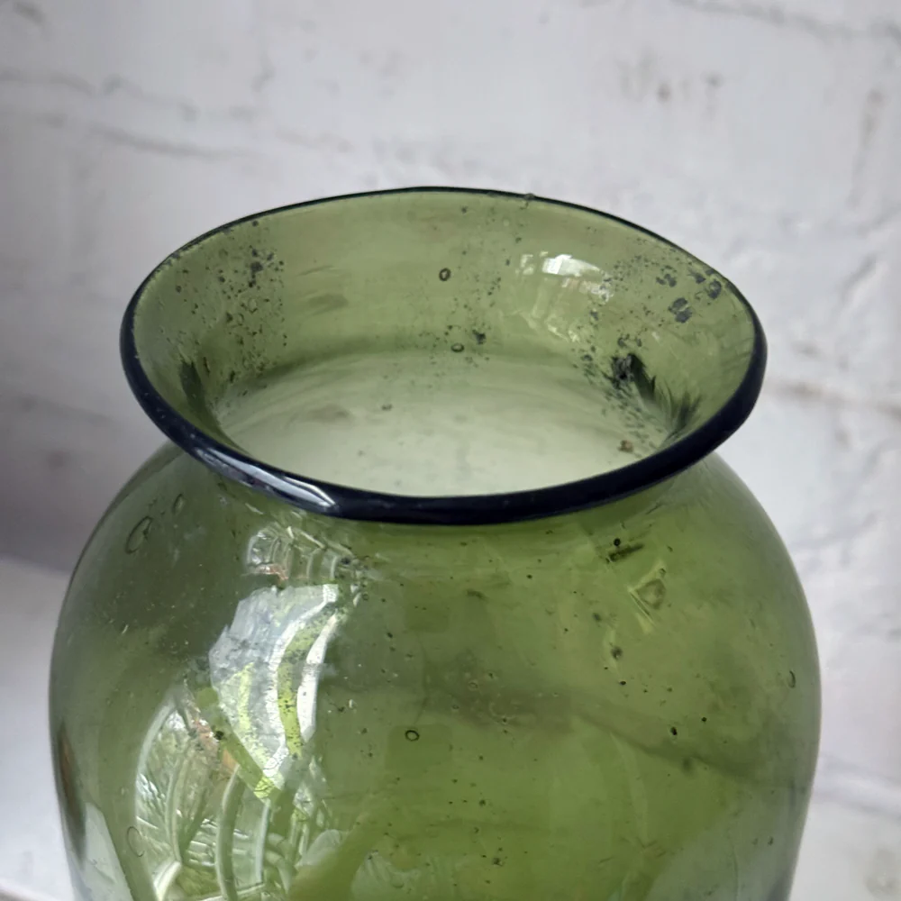 18th-century 10.25" French Pickling Jar (P-10) - Image 5