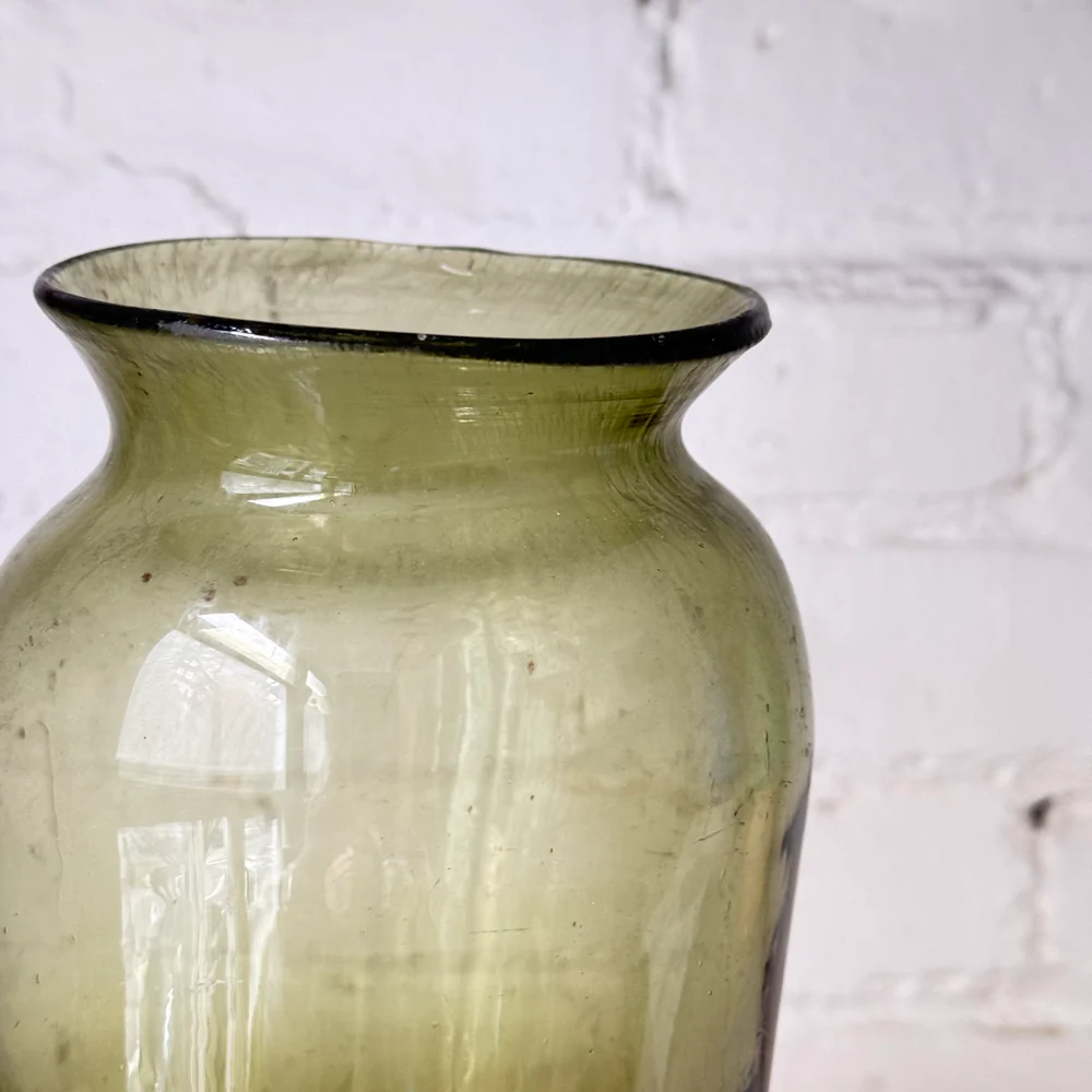 18th-century 10.5" French Pickling Jar (P-25) - Image 3