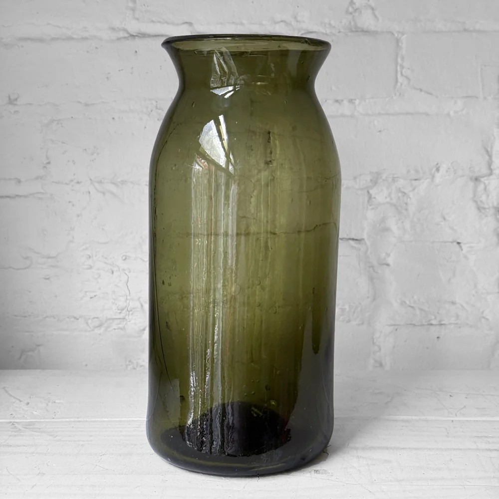 18th-century 11.5" French Pickling Jar (P-12)
