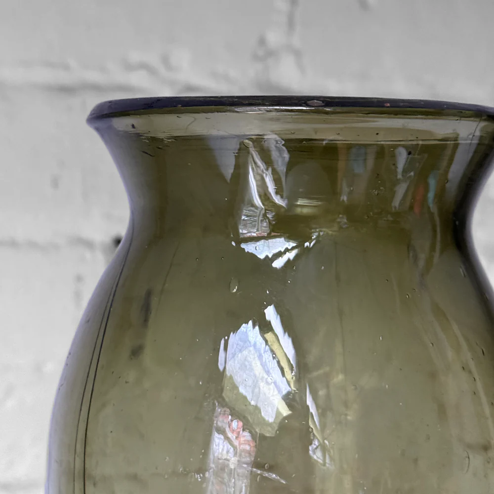 18th-century 11.5" French Pickling Jar (P-12) - Image 2
