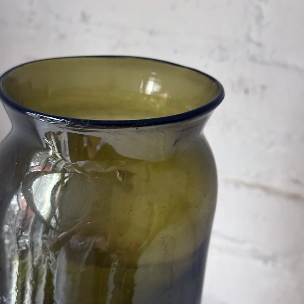 18th-century 11" French Pickling Jar (P-09) - Image 4