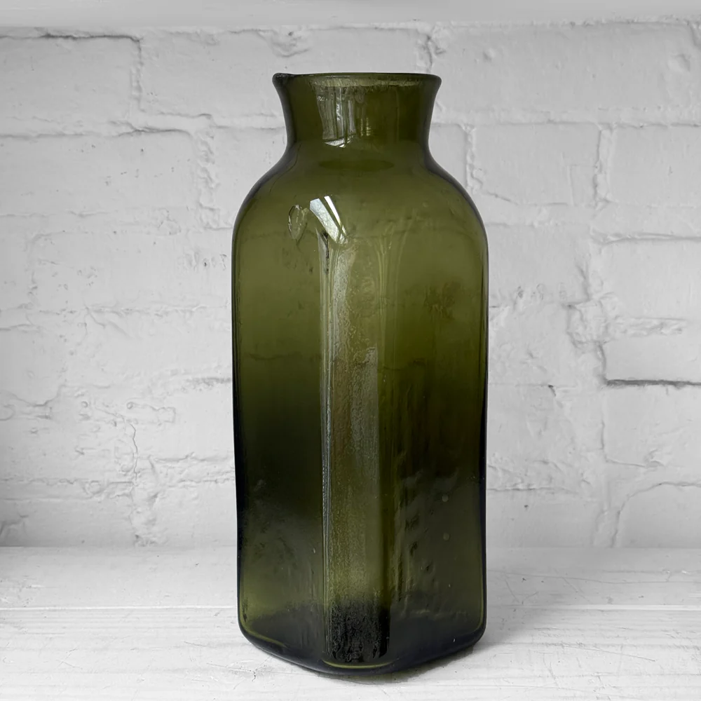 18th-century 13.5" French Pickling Jar (P-19)