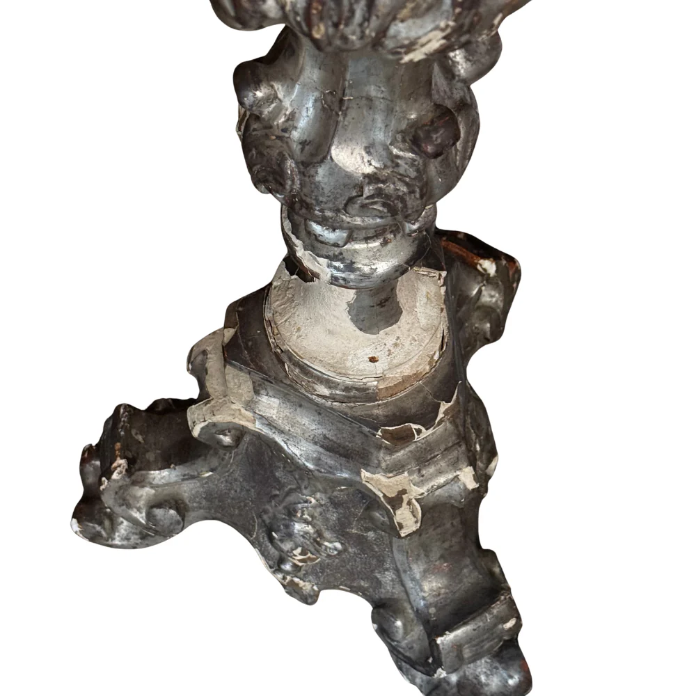 18th-century Austrian Candlestick - Image 8