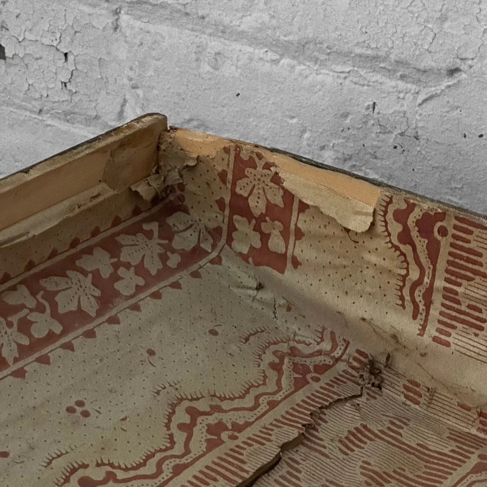 18th Century French Painted Trunk - Image 6