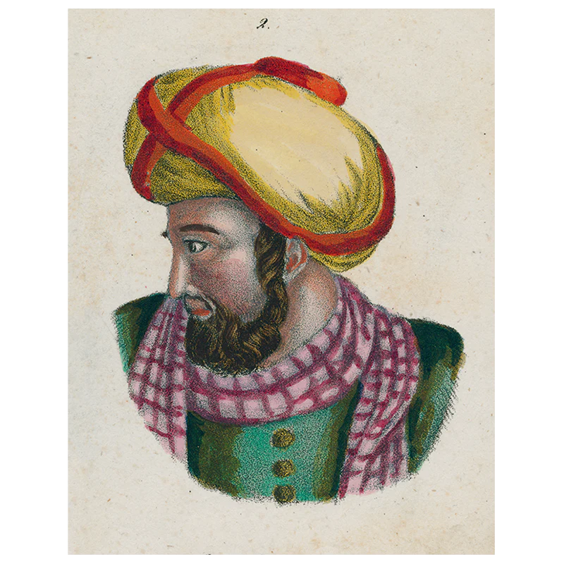 Araber Portrait (p 184)