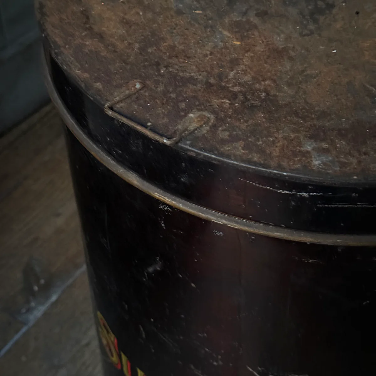 19th-century American Sugar Tin Container - Image 3