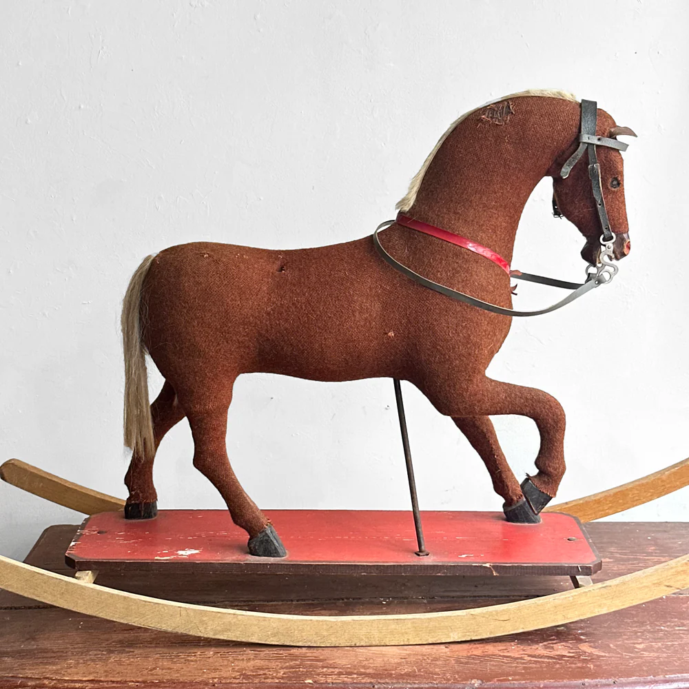19th-century Austrian Toy Horse Rocker - Image 13