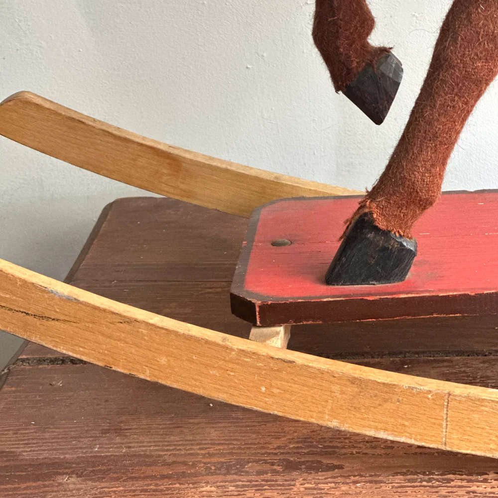 19th-century Austrian Toy Horse Rocker - Image 5