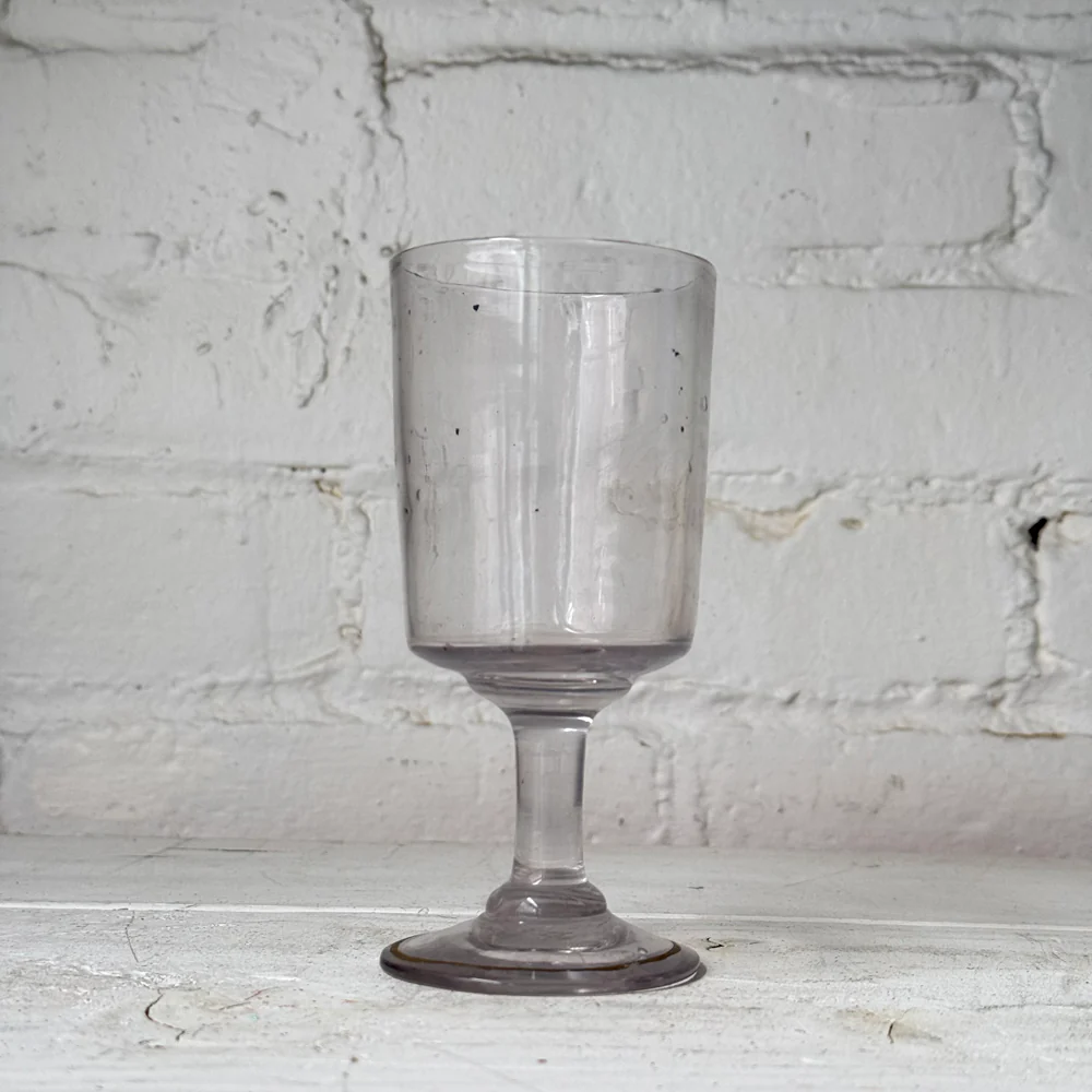 19th-century French Antique Wine Glass (#16) - Image 2