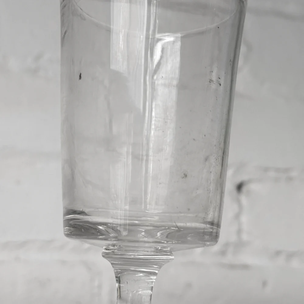 19th-century French Antique Wine Glass (#18) - Image 4