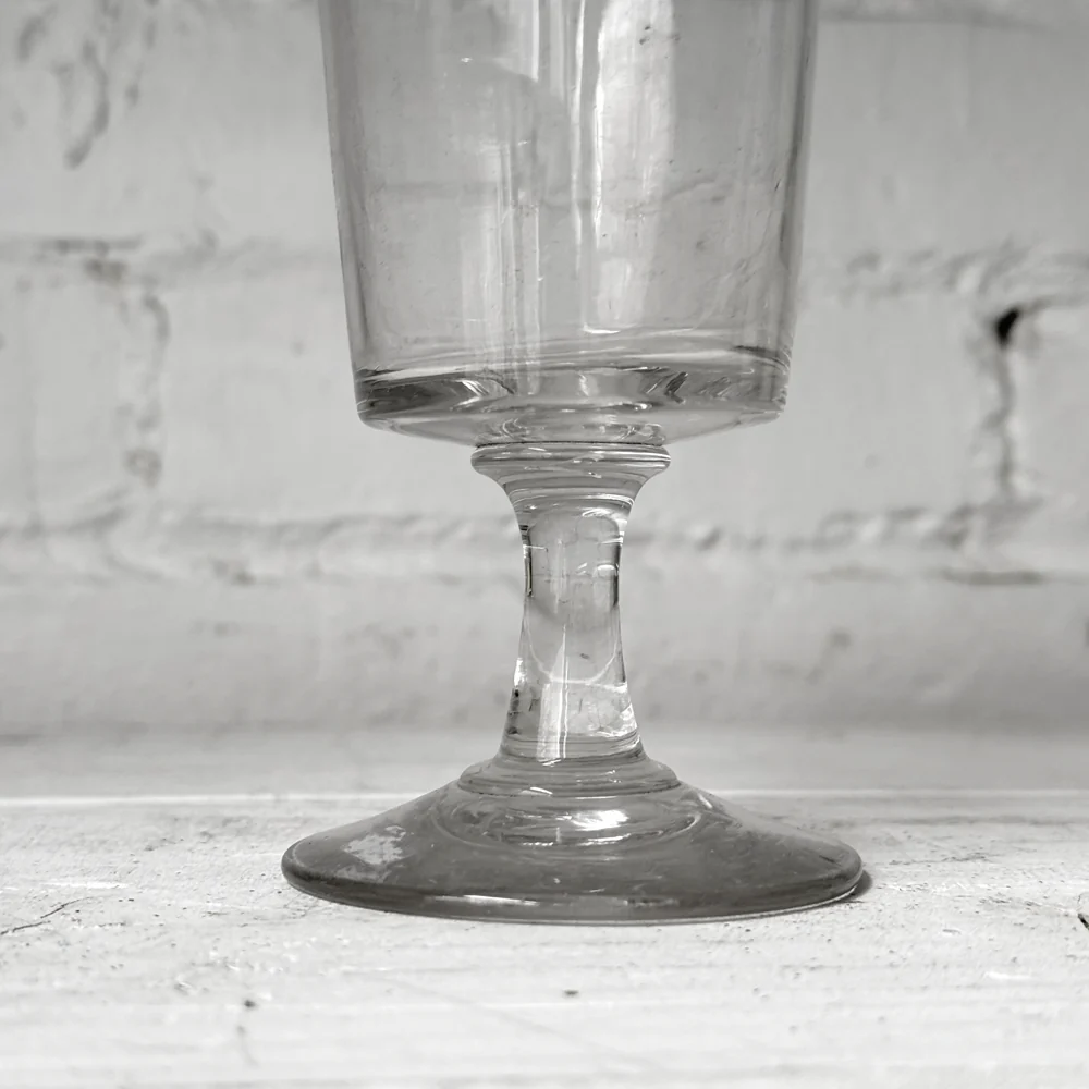 19th-century French Antique Wine Glass (#18) - Image 5