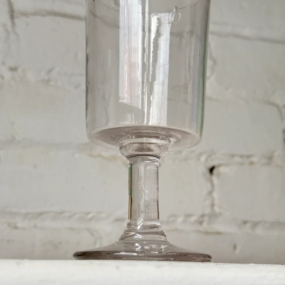 19th-century French Antique Wine Glass (#19) - Image 3