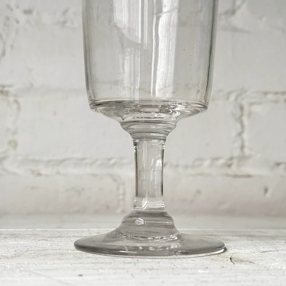 19th-century French Antique Wine Glass (#20) - Image 3