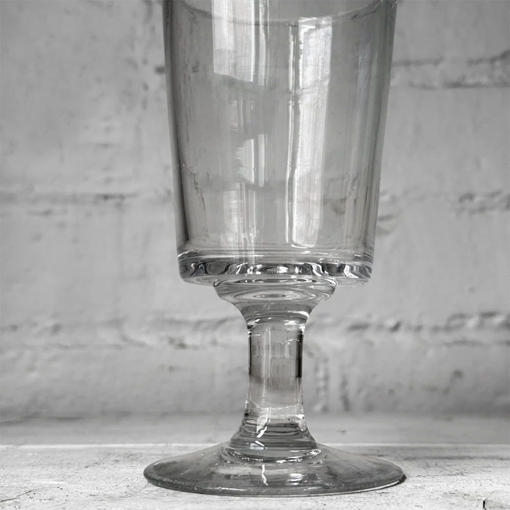 19th-century French Antique Wine Glass (#21) - Image 3