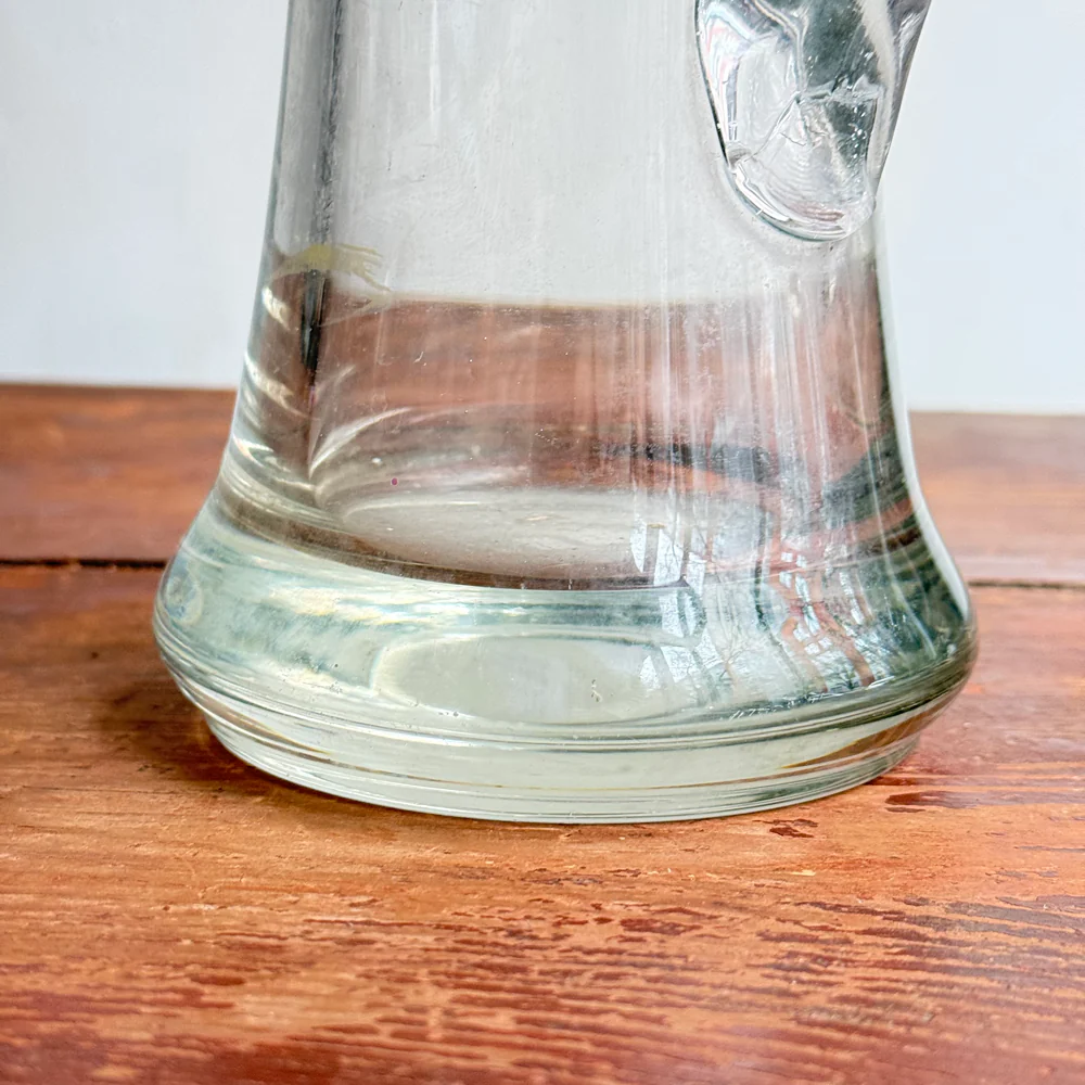 19th-century French Glass Pitcher (CD4) - Image 4