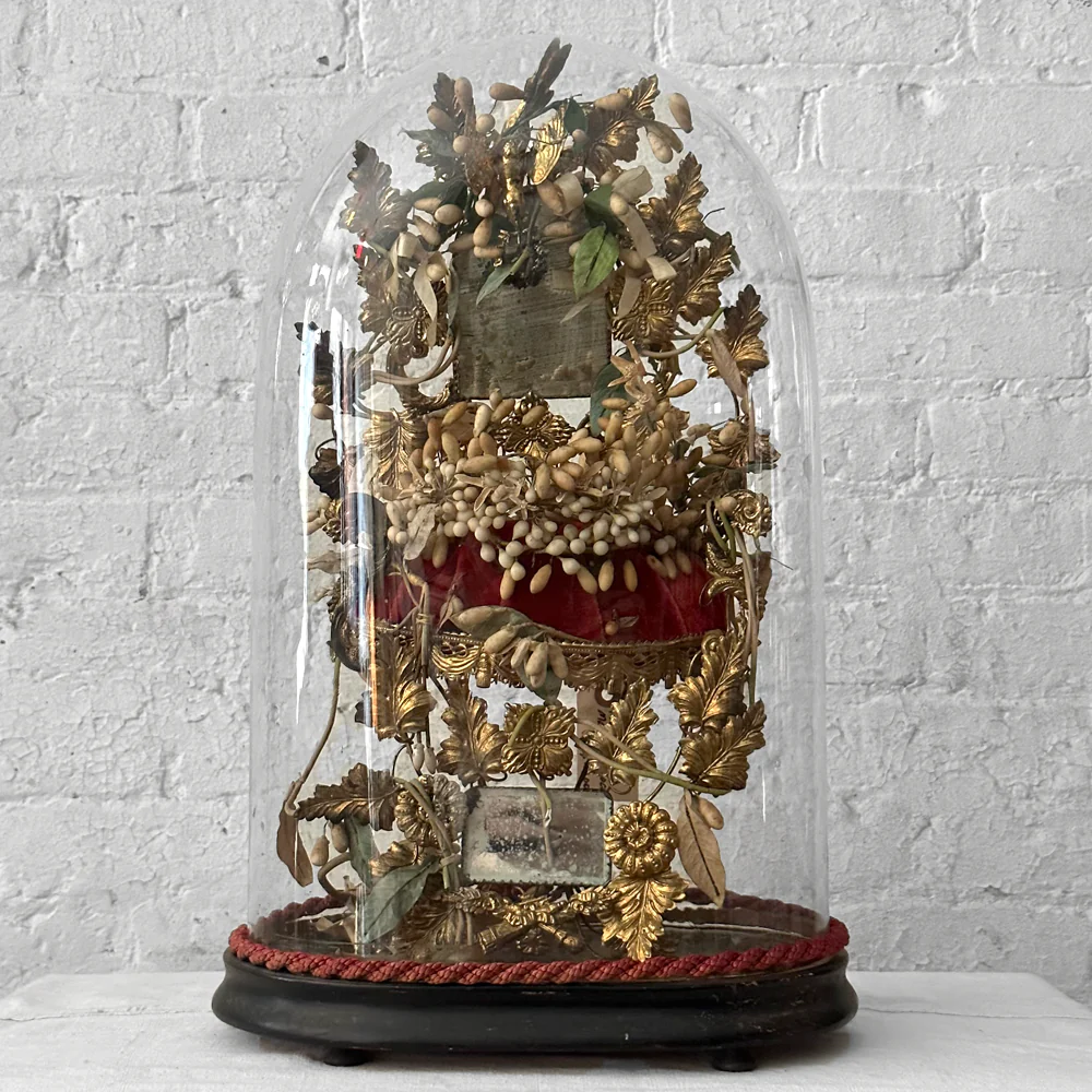 19th Century French Globe de Mariée Marriage Cloche (GM05)
