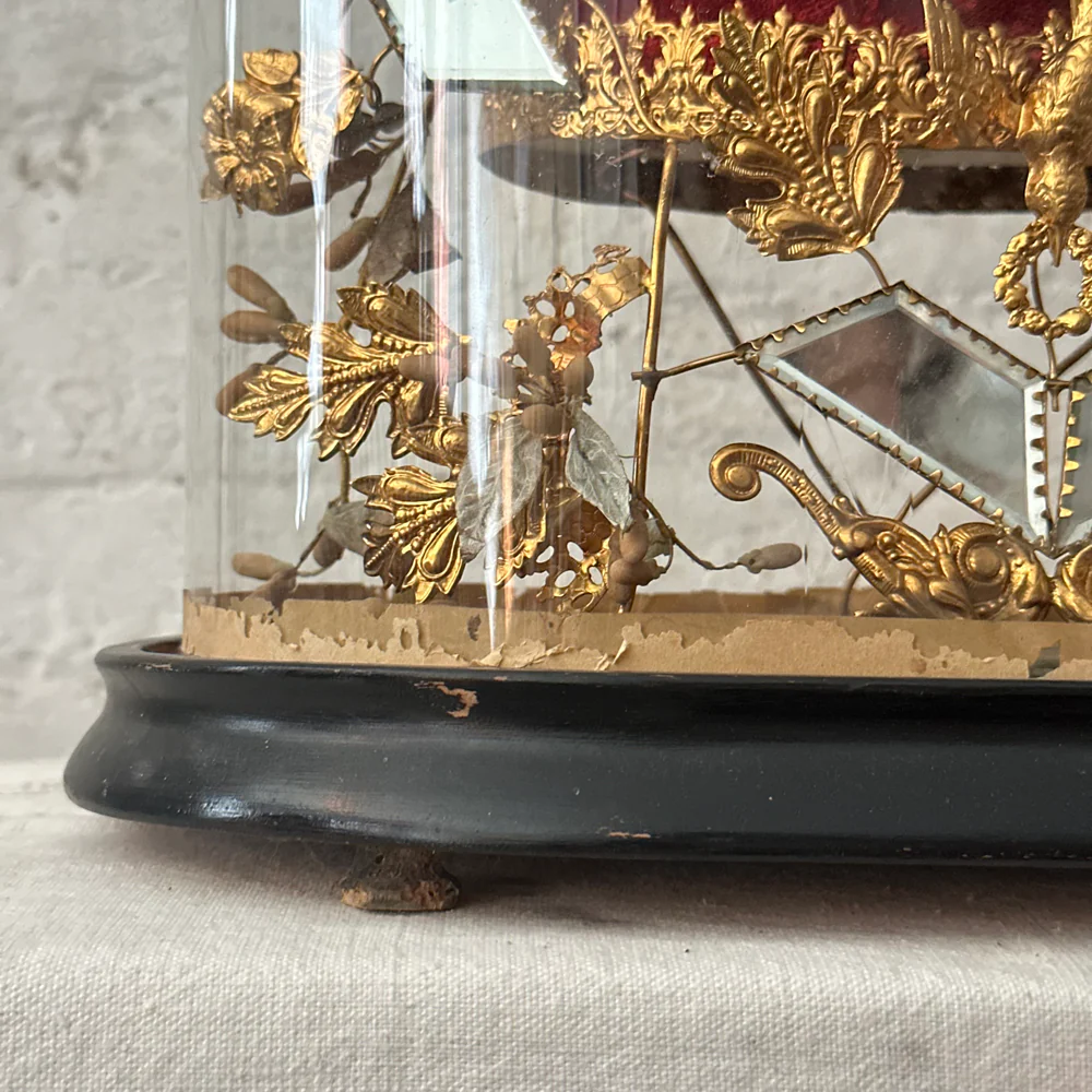 19th Century French Globe de Mariée Marriage Cloche (GM23) - Image 3