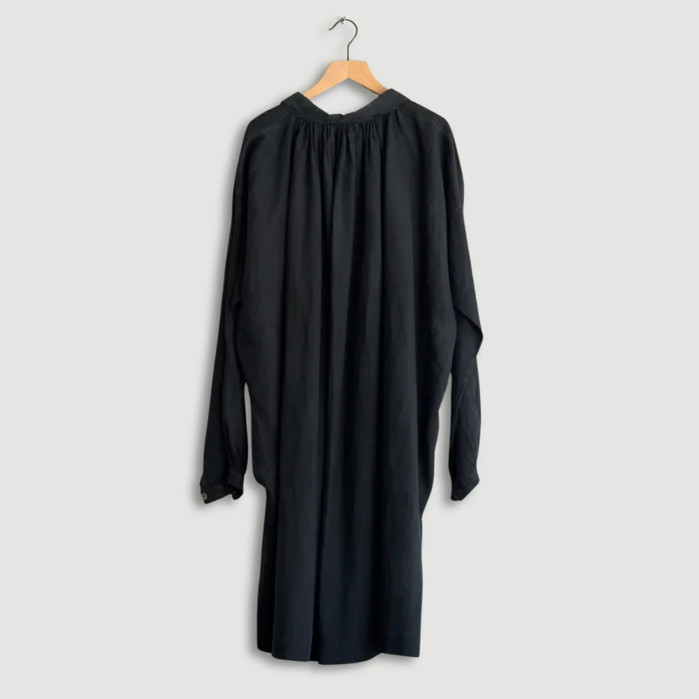 19th-century French Indigo Smock (#S-02) - Image 3