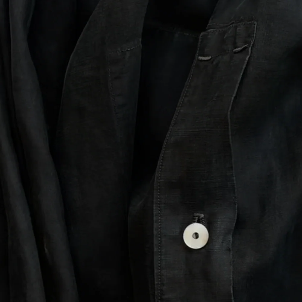 19th-century French Indigo Smock (#S-02) - Image 7
