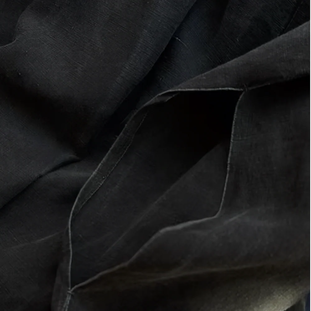 19th-century French Indigo Smock (#S-03) - Image 12