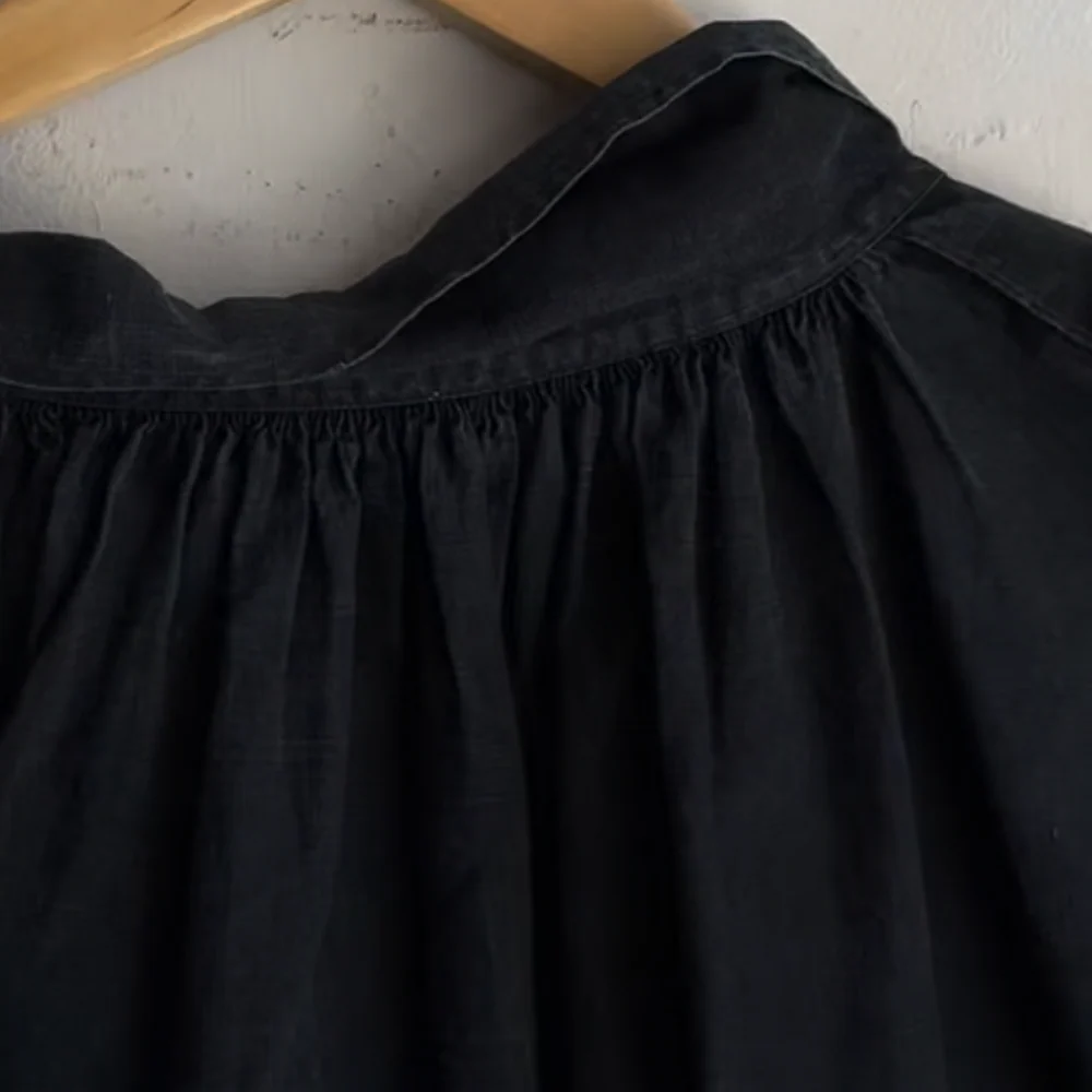 19th-century French Indigo Smock (#S-03) - Image 7
