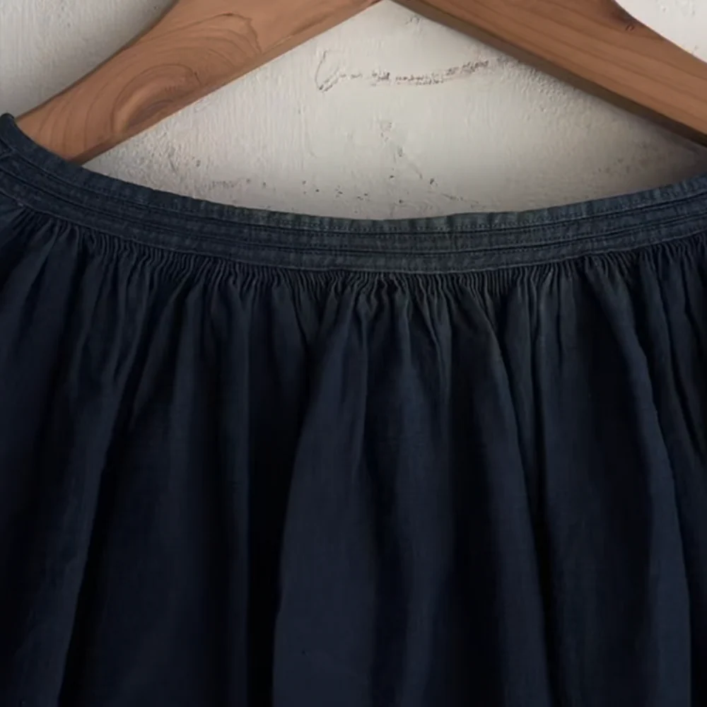 19th-century French Indigo Smock (#S-04) - Image 6