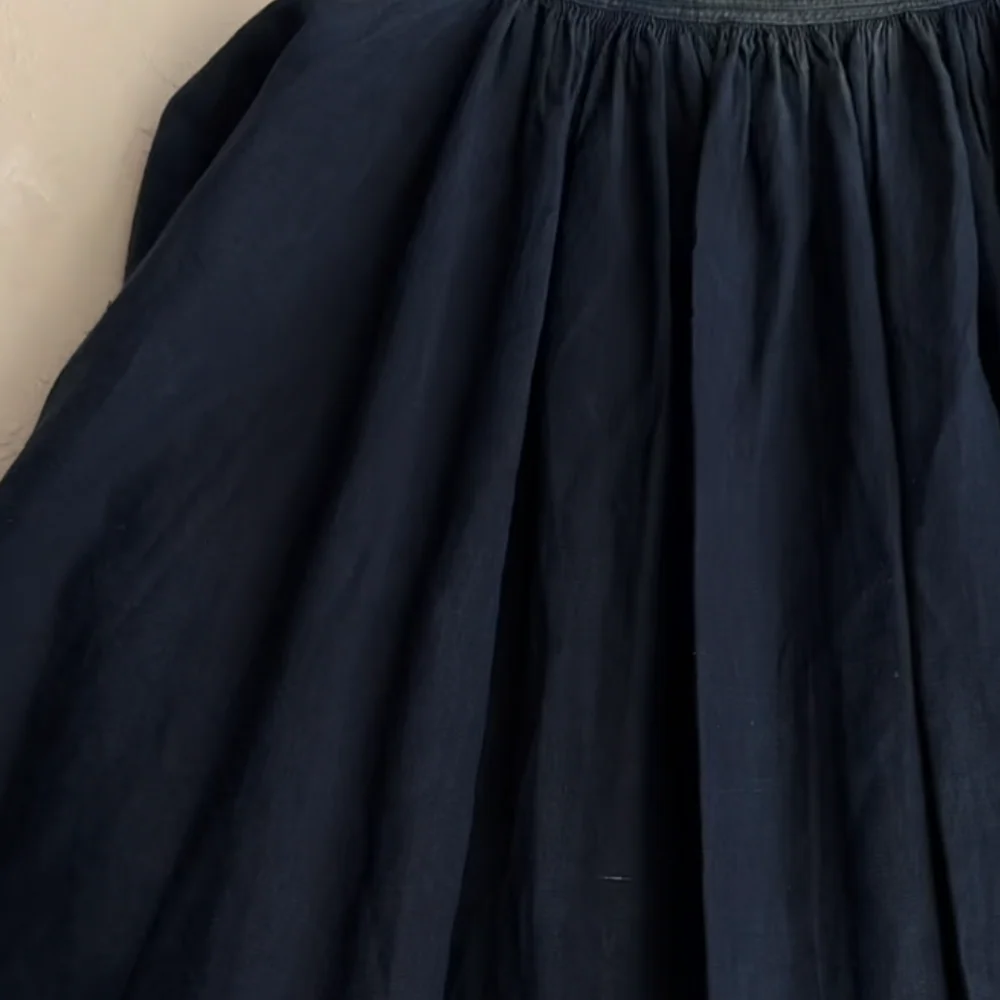 19th-century French Indigo Smock (#S-04) - Image 7