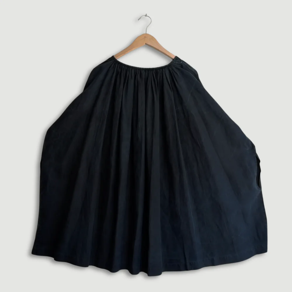19th-century French Indigo Smock (#S-05) - Image 4