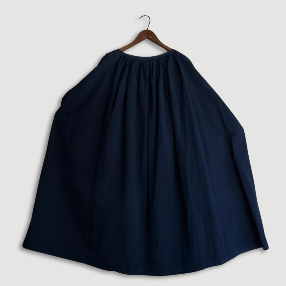 19th-century French Indigo Smock (#S-06) - Image 3
