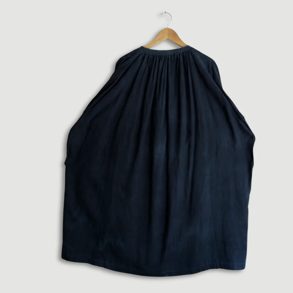 19th-century French Indigo Smock (#S-07) - Image 3
