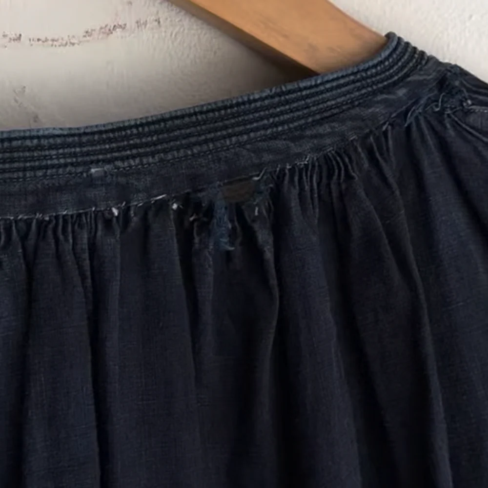19th-century French Indigo Smock (#S-07) - Image 8