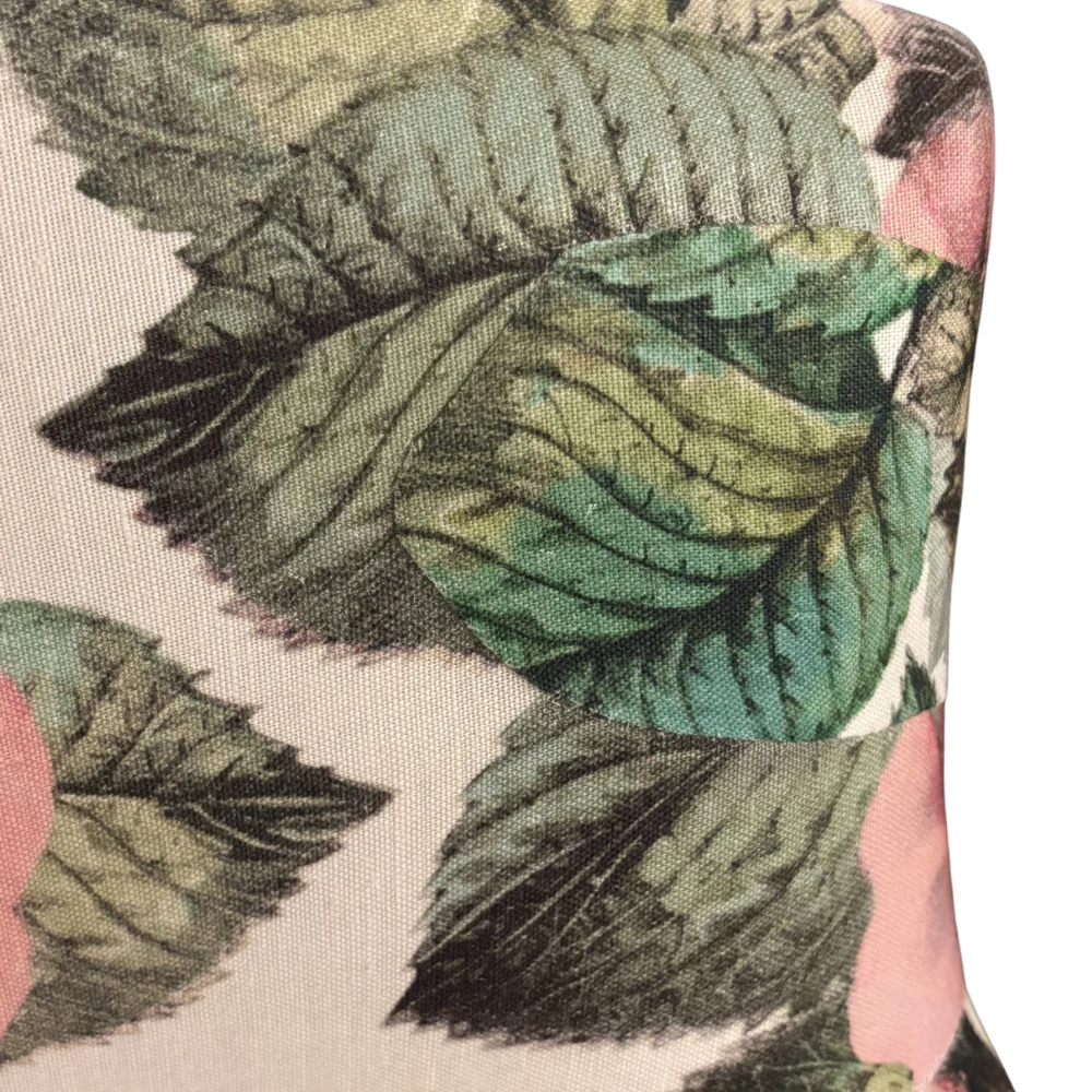 19th Century French Loveseat in John Derian for Designers Guild "The Rose Tuberose" Fabric - Image 6