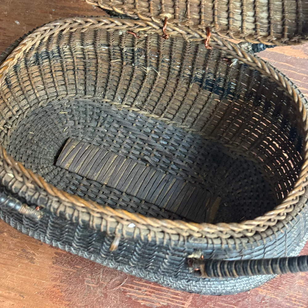19th-Century French Market Basket (#7) - Image 8