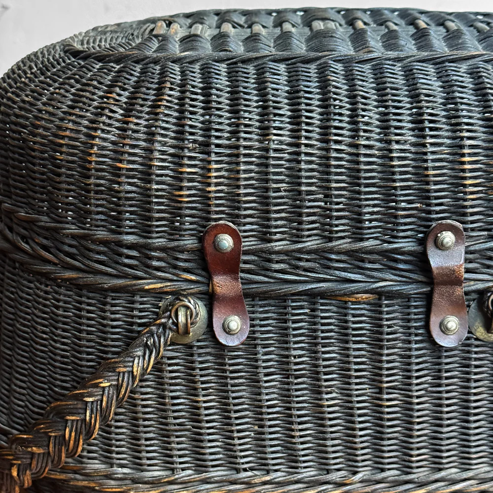 19th-Century French Market Basket (#1) - Image 9