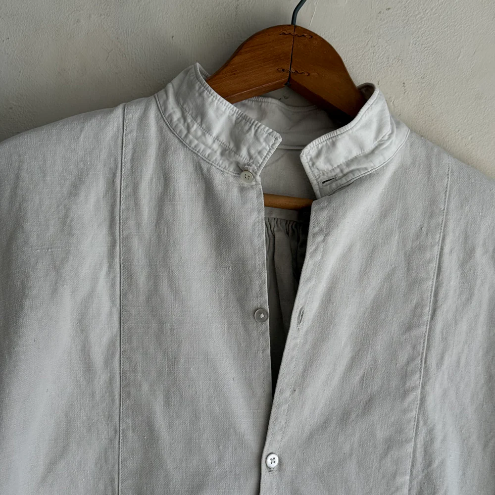 19th-century French Nightshirt (#S-09) - Image 3