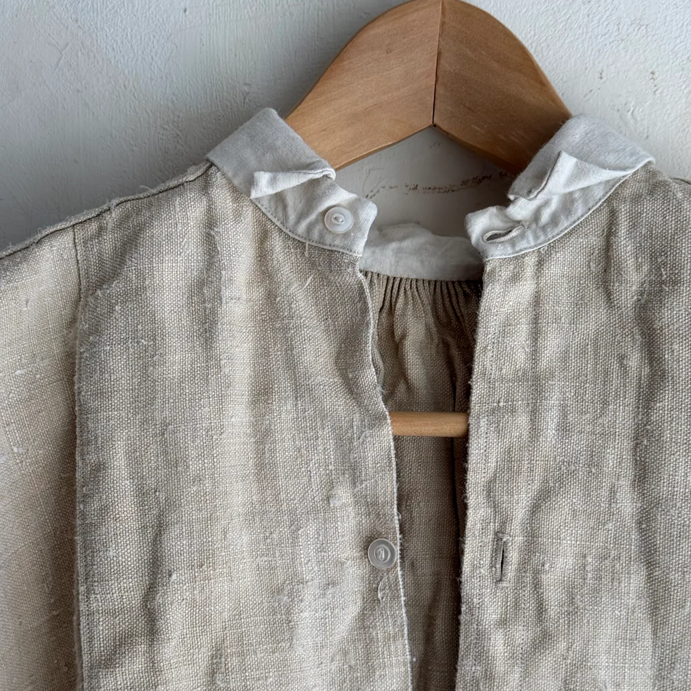 19th-century French Nightshirt (#S-10) - Image 2
