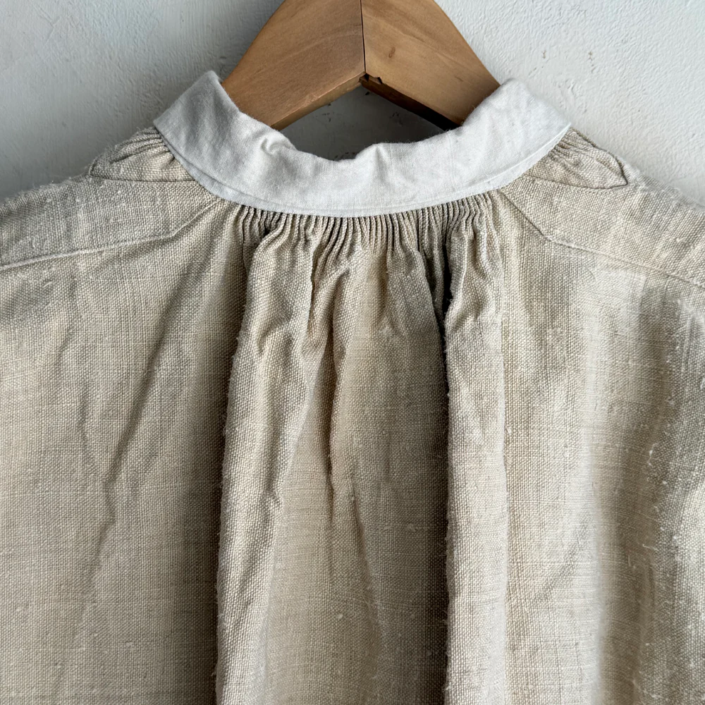 19th-century French Nightshirt (#S-10) - Image 3