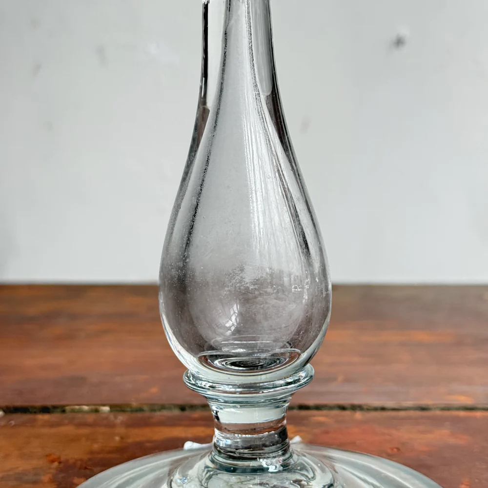 19th-century French Oil Lamp - Image 4