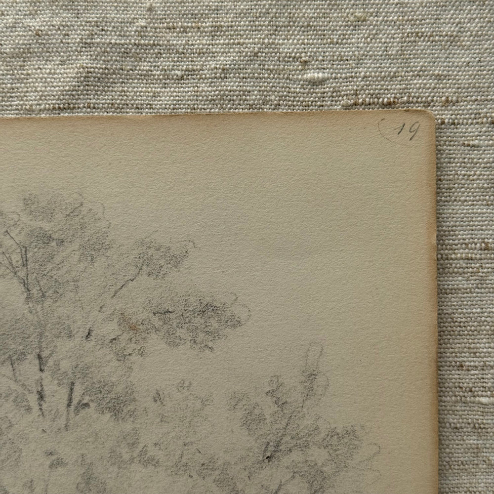 19th-century French Pencil Drawing by Alphonse Baril (#19) - Image 6