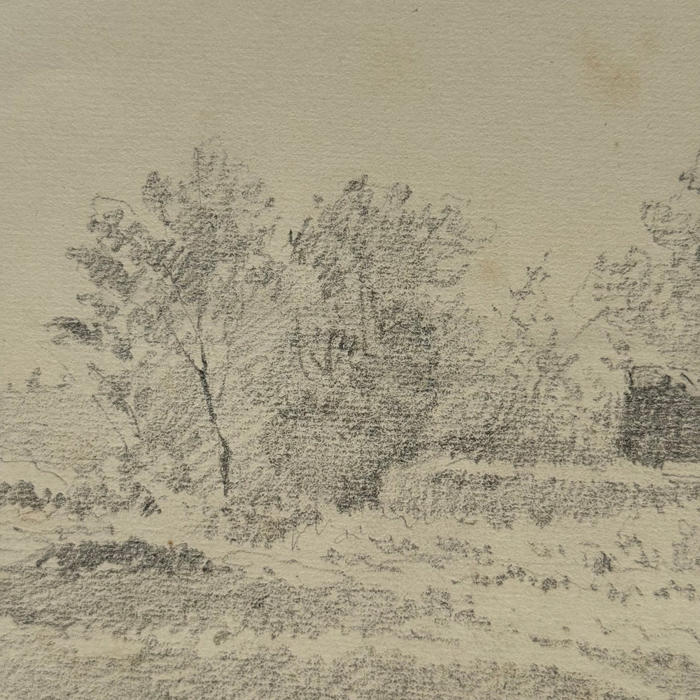 19th-century French Pencil Drawing by Alphonse Baril (#52) - Image 3