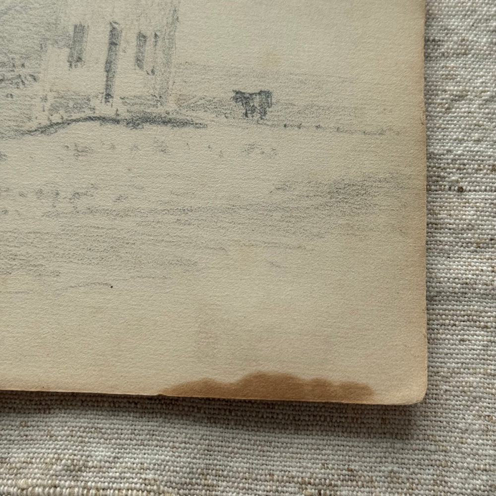 19th-century French Pencil Drawing by Alphonse Baril (#52) - Image 5