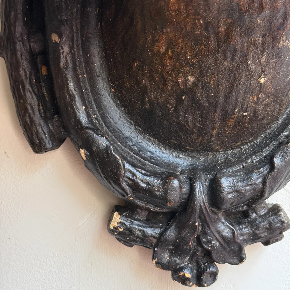 19th-century German Plaster Deer Head - Image 4
