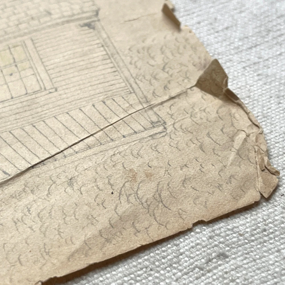 19th Century Naive Architecture Rendering No. 1 - Image 3