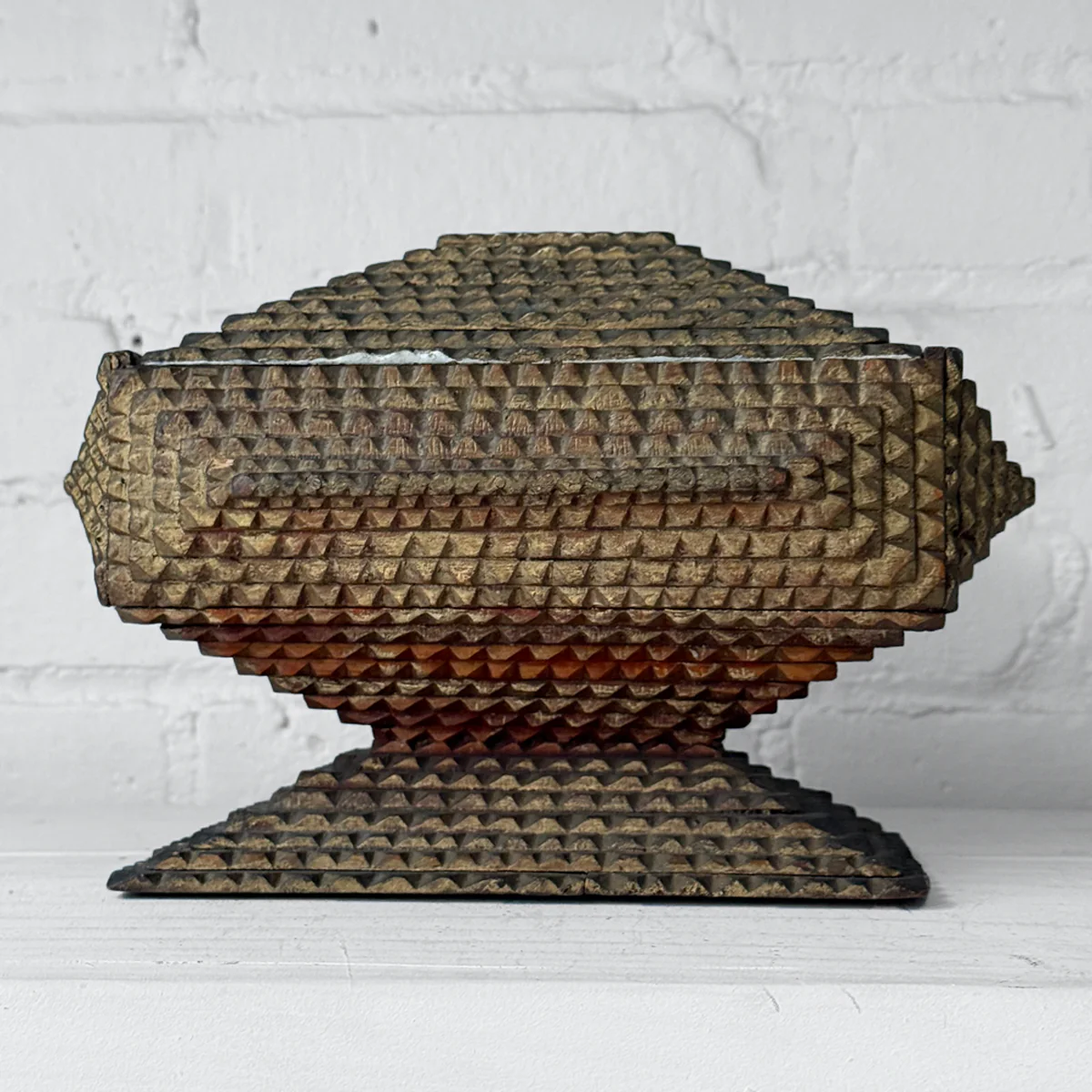 20th-century Tramp Art Box - Image 3