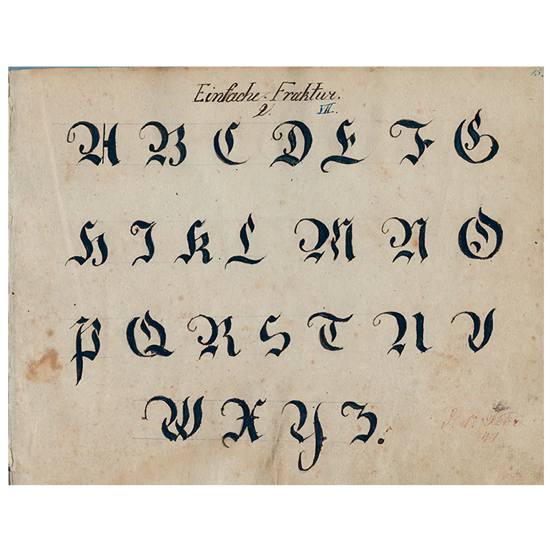 Fraktur (p 250)