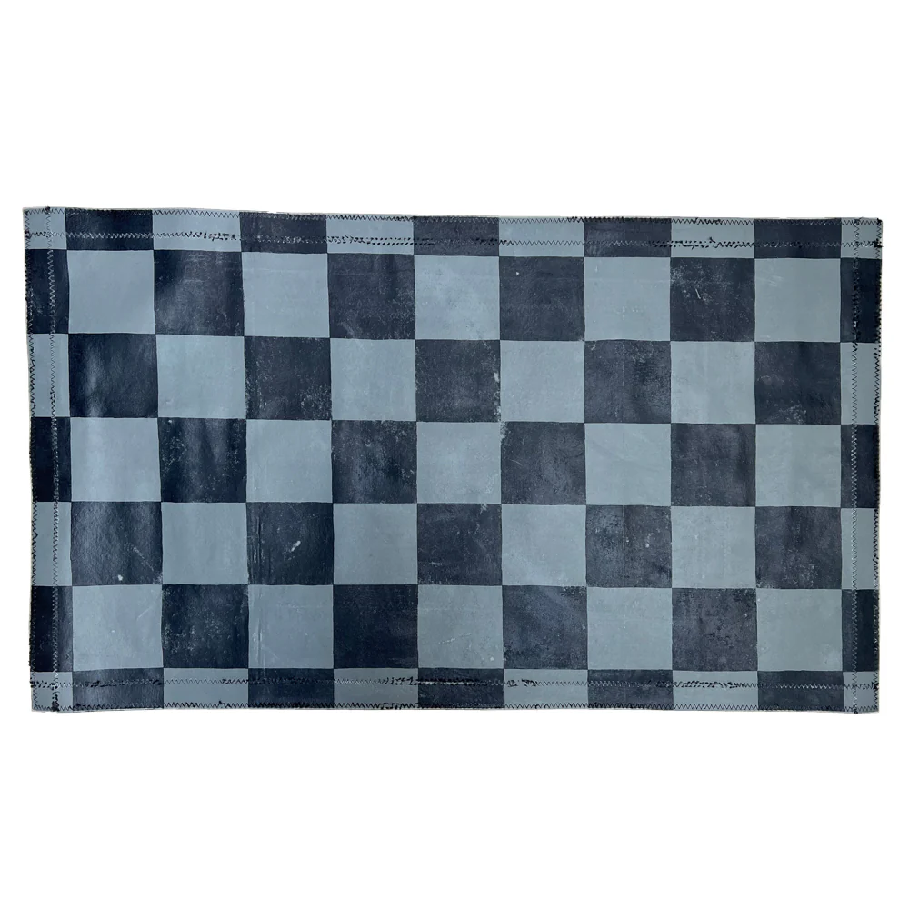 3' x 5' Black Point Mercantile Painted Canvas Mat #8