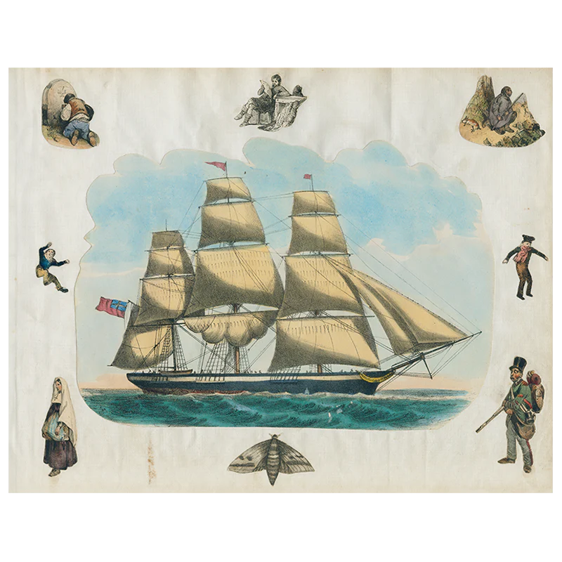 Scrapbook Boat B-Sailing Right (p 296)