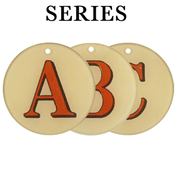 Red Letters (A-Z & !? Available)