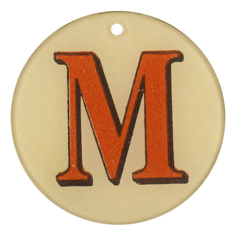 Red Letters - M